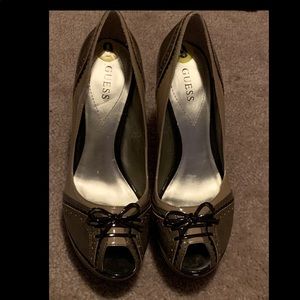 Guess platform heels